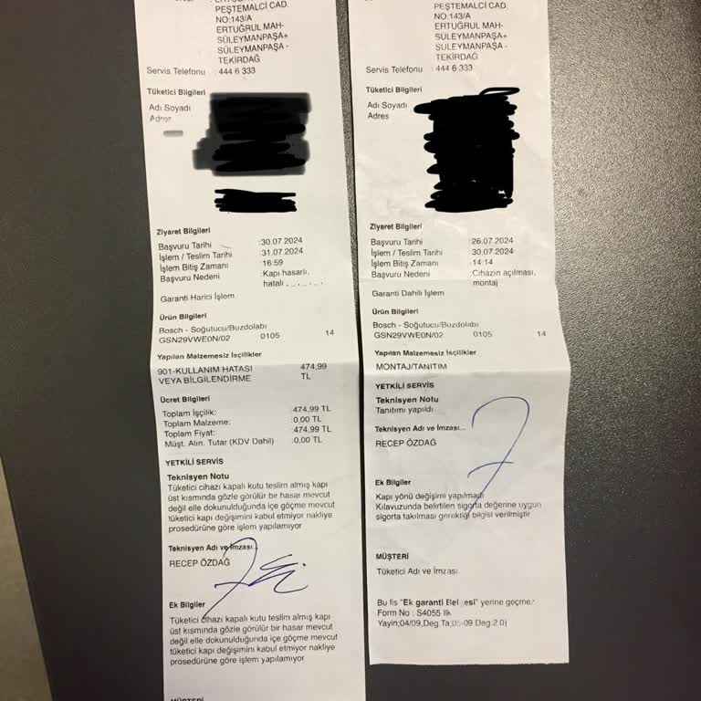 Bosch Ürününün Arkasında Durmadı