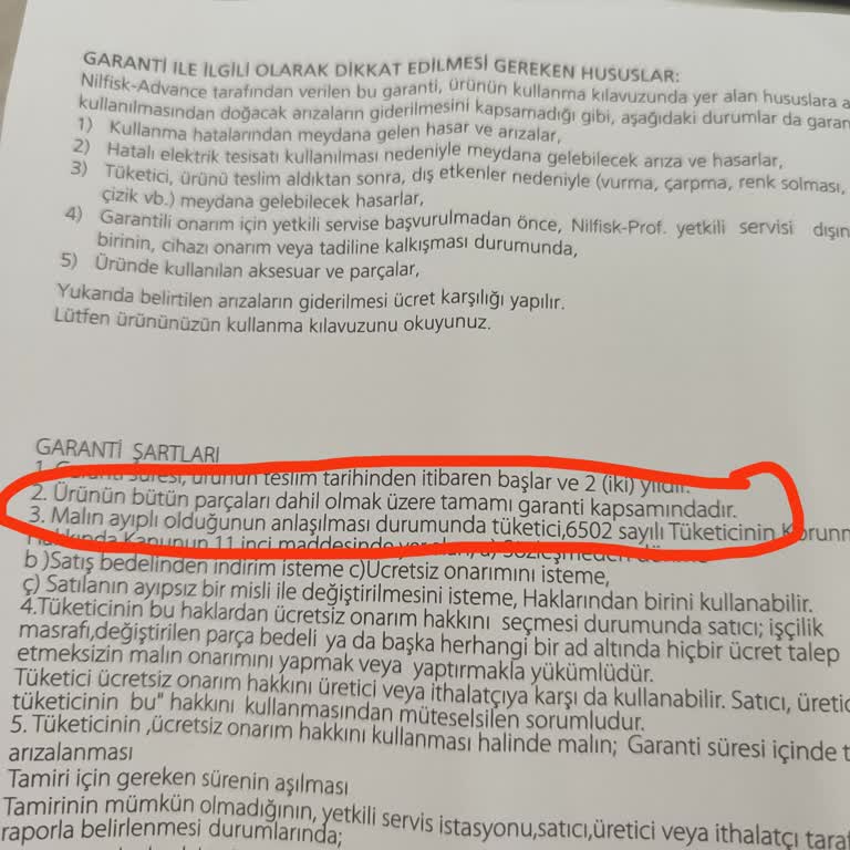 Nilfisk Süpürge Borusu Süpürürken Kendiliğinden Açılıp Kapanıyor