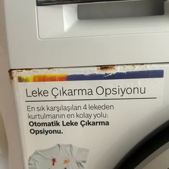 Bosch Termoteknoloji Bosch Çamaşır Makinesinde Paslanma Sorunu Ve Yetersiz Servis Desteği