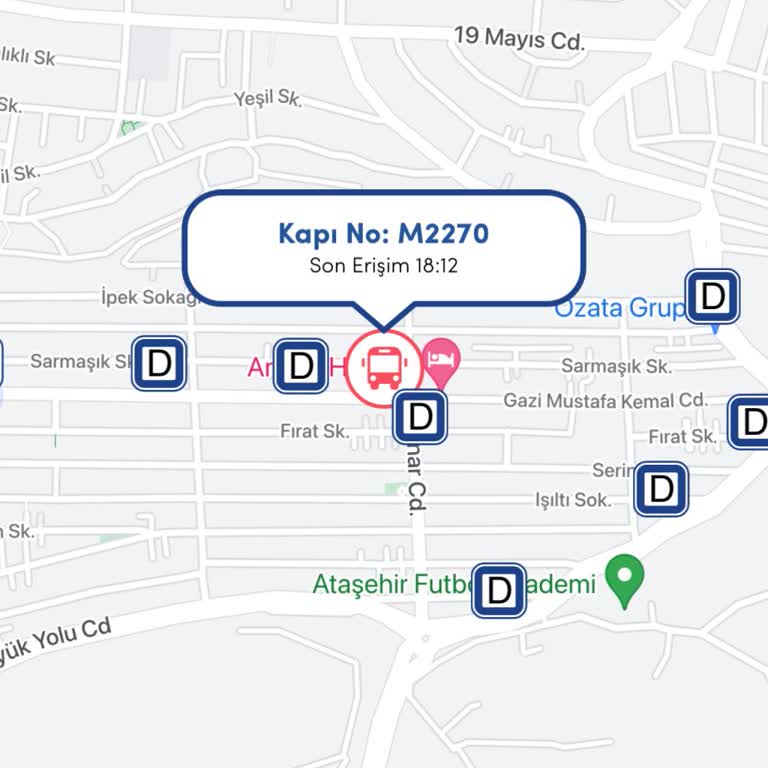 İETT - İstanbul Elektrik Tramvay Tünel 19f Fındıklı Otobüsü