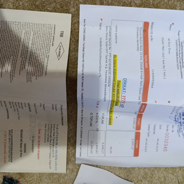 Xiaomi Epttavm Dönüş Bekliyorum.