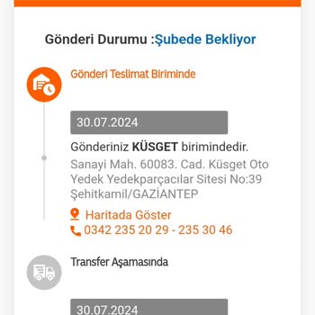 Dolap Siparişi MNG Kargo Mağduriyeti
