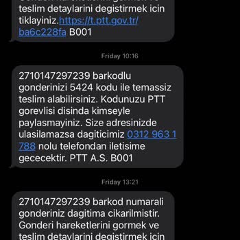 PTT Kargo Evde Yoktu Sorunu