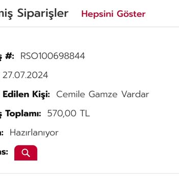 Rossmann Online Alışveriş Sevk Edilemeyen Ürünler