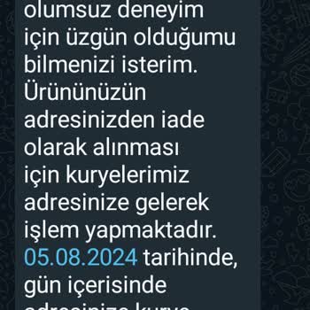 A101 Kapıda- Patlamış Zeytin Kutusunun İade Sorunu