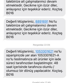 Koçtaş ‘ta Bir Daha Asla Alışveriş Yapmam...