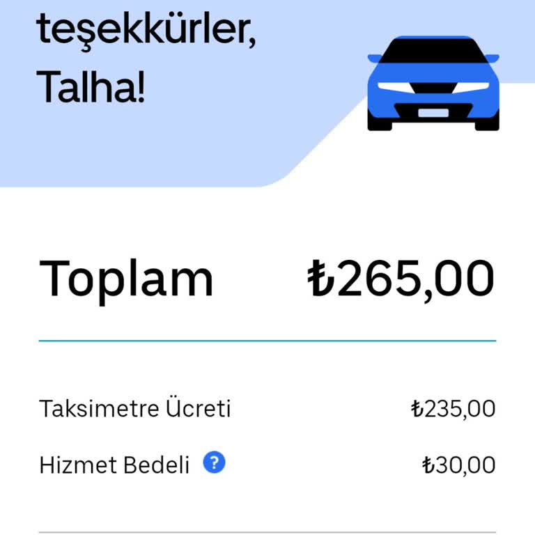 Uber Ücret İade Muamması