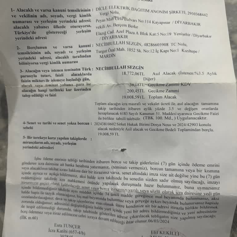 TEDAŞ Adıma Elektrik Cezası Gelmiş