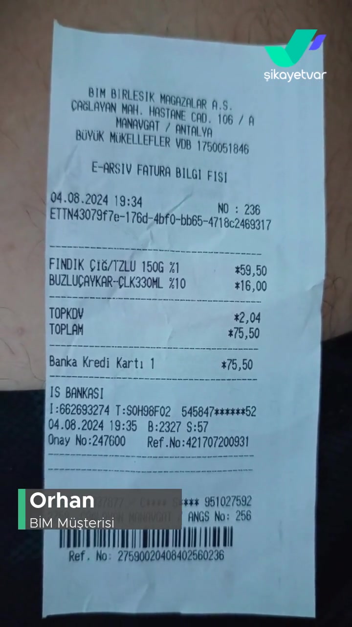 BİM Müşteri İlişkileri Sıfır videonun kapak resmi