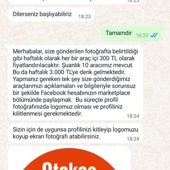 Samsun Otokoç 2. El İsmi Kullanan WhatsApp Hattı Do*... *DI*RI*CI*SI