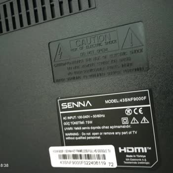 BİM Senna /Onvo Televizyon Kırık Ekran Sorunu!