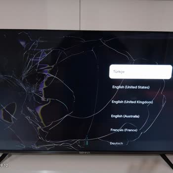 Senna TV Kırık Ekran Televizyon!