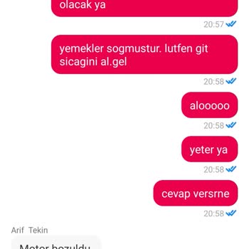 Yemeksepeti 2 Saat Sipariş Bekledim
