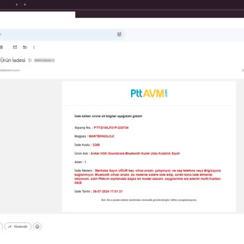Epttavm Para İadesi Yapmıyor