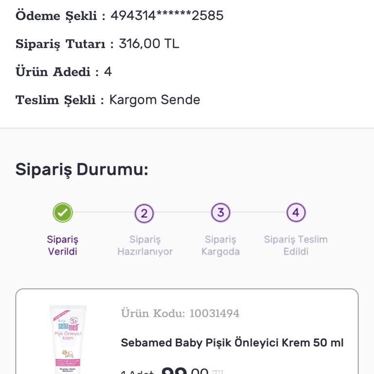 Gratis Sipariş Hazırlanma Sorunu