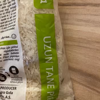 Migros'tan Alınan Yayla Pirinç