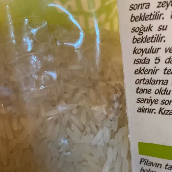 Migros'tan Alınan Yayla Pirinç