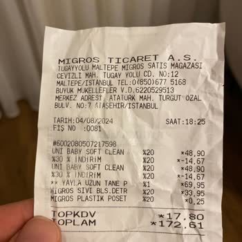 Migros'tan Alınan Yayla Pirinç