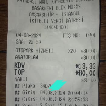 Başakşehir Belediyesi Bahçeşehir Gölet Otopark Ücretlerindeki Ani Artış