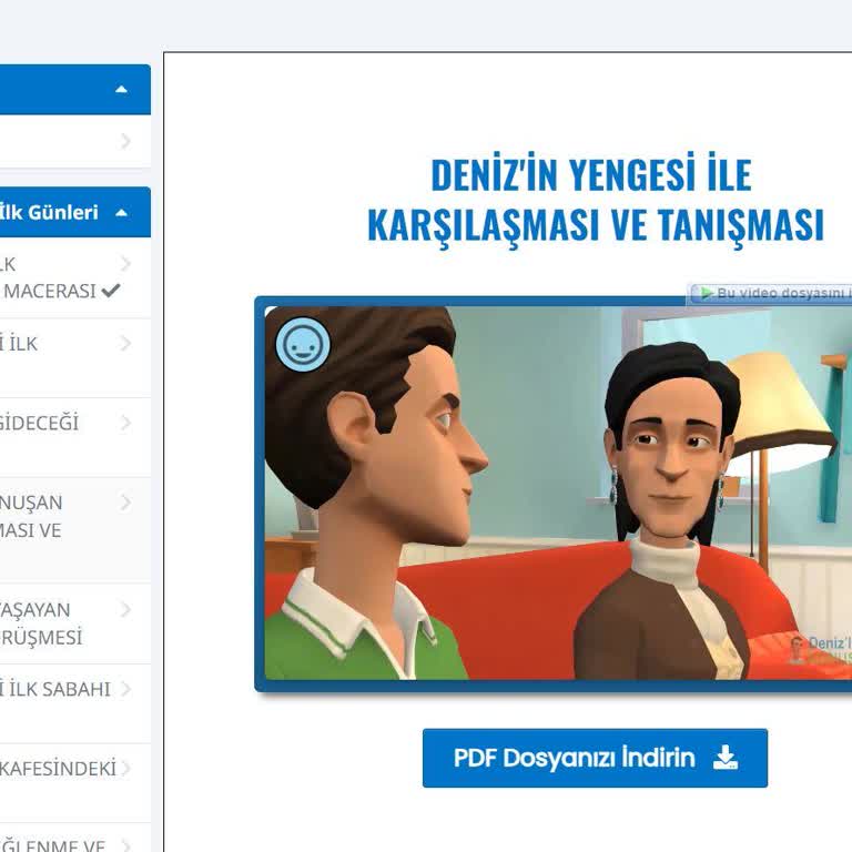 Deniz'le İngilizce Konuşuyorum Denizle İngilizce Konuşuyorum PDF Sorunu