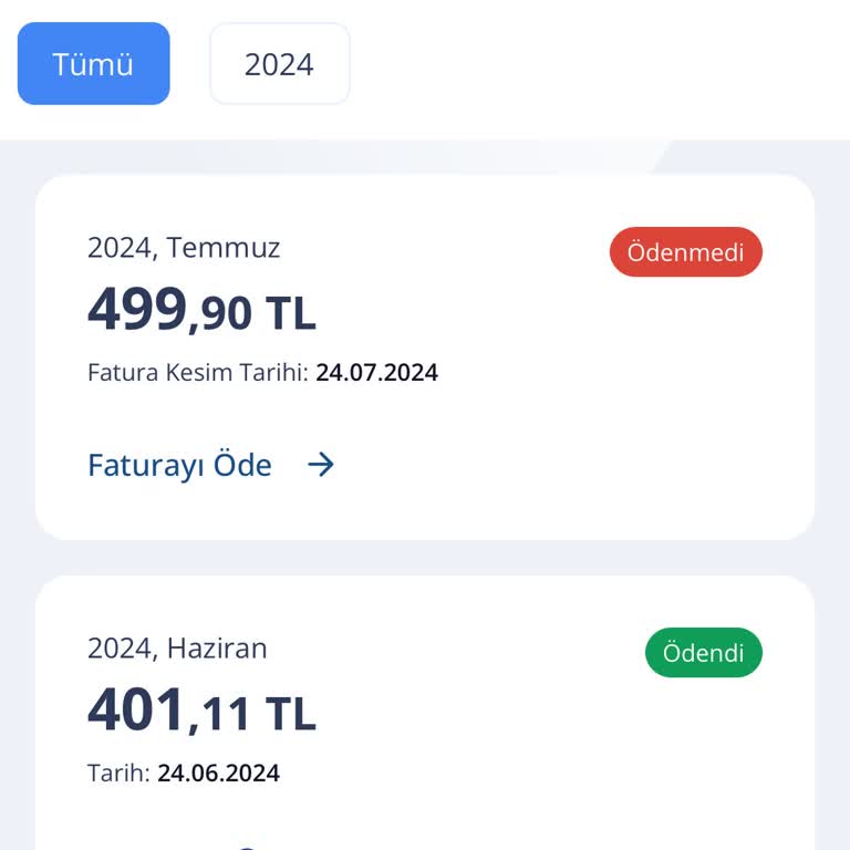 TurkNet Fatura Fiyat Yükseltmesi