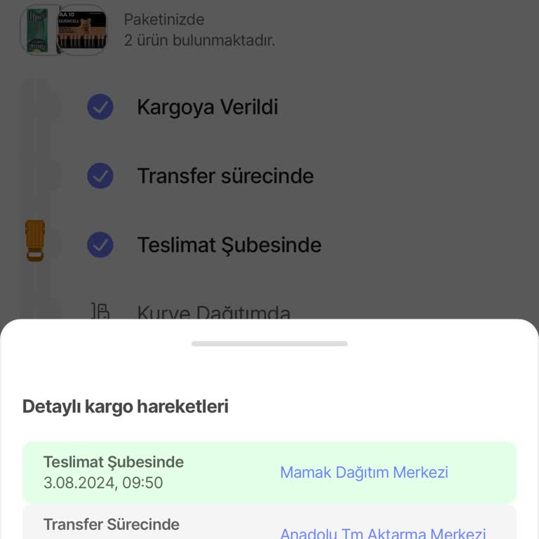 Hepsiburada Yarın Kapıda Ürünüm Teslim Edilmedi.