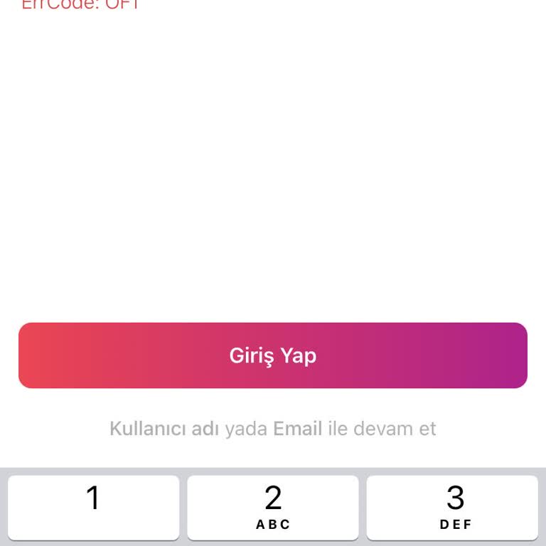 Gardrops Uygulaması Hata Veriyor