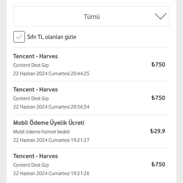 Tencent Games Türkiye Bilgim Dışında Mobil Ödeme Yapılması