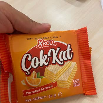 A101 Xroll Portakallı Gofret