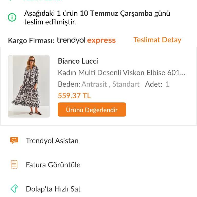 Trendyol Dan Alışveriş Yaptım Urunu İade Ettim Ürün Kayboldu İade Yap