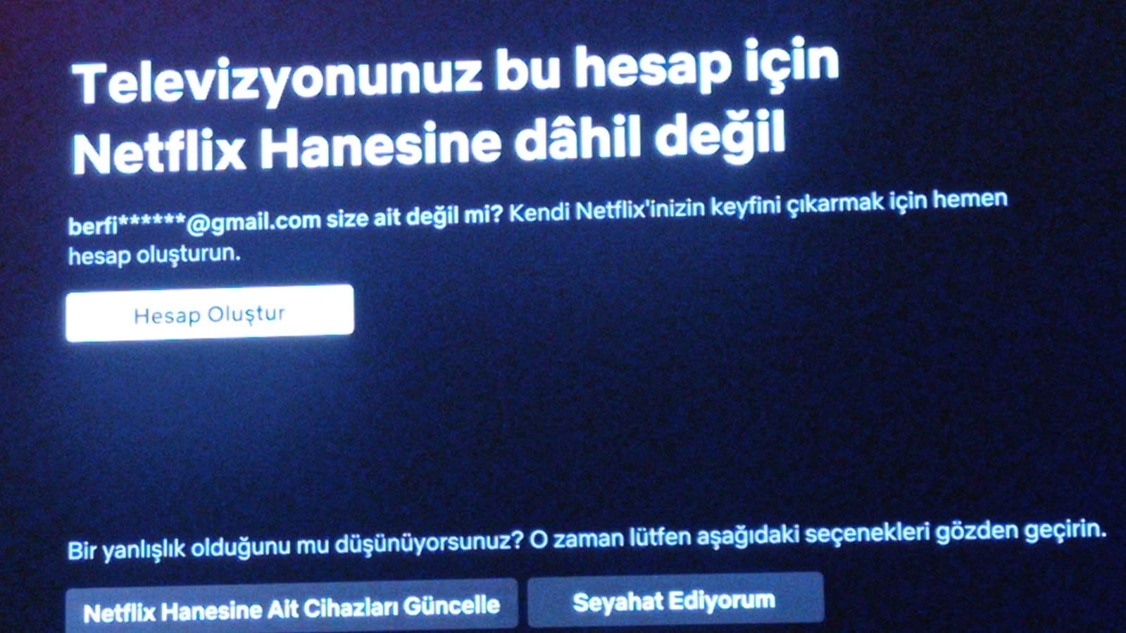 Netflix Kendi Hanemde Cihazlar谋m谋 Kulland谋rtm谋yor 艦ikayetvar