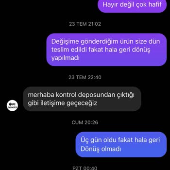 Hopesneaker.s (Shopier-Instagram) Muhatap Kimse Yok Paranın İadesini İstiyorum