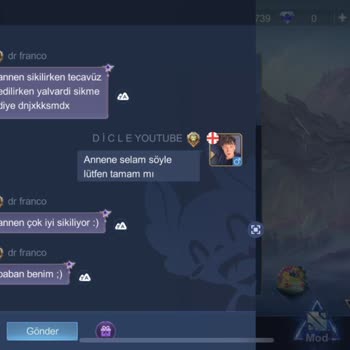 Mobile Legends Küfür Hakaret Tehdit