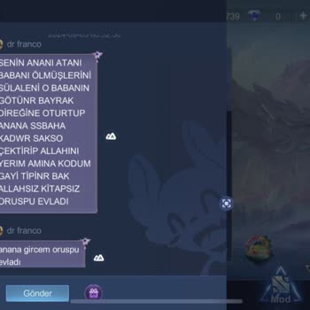 Mobile Legends Küfür Hakaret Tehdit