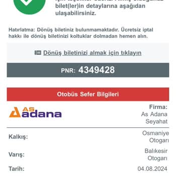 Obilet Rez Aleti, Kesinlikle Bilet Al Mayın
