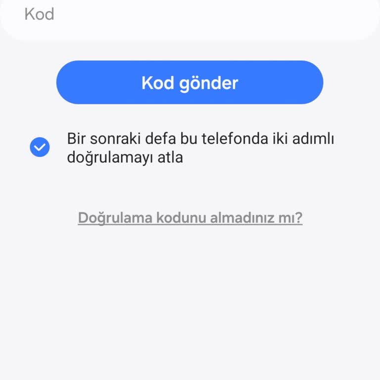 Samsung Account Hesabıma Giremiyorum
