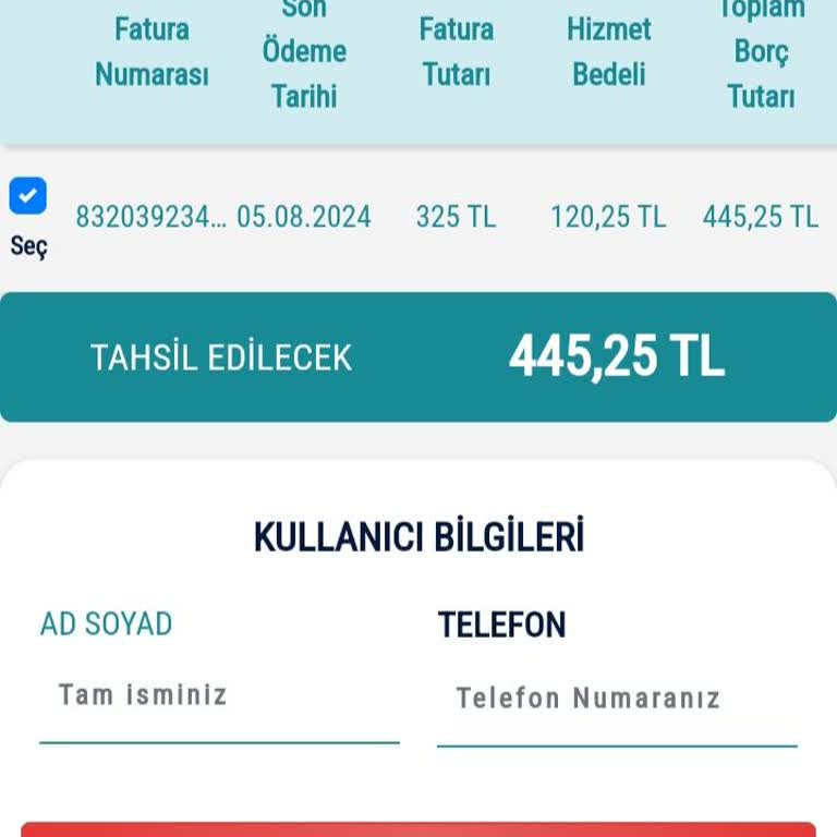 FaturaOdemelisin.net Ödeme Gerçekleşmedi Aksaklık Var