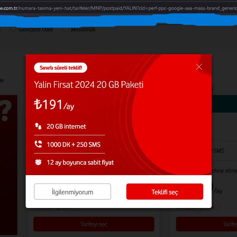 Vodafone'un Fiyat Politikası Ve Müşteri Memnuniyetsizliği