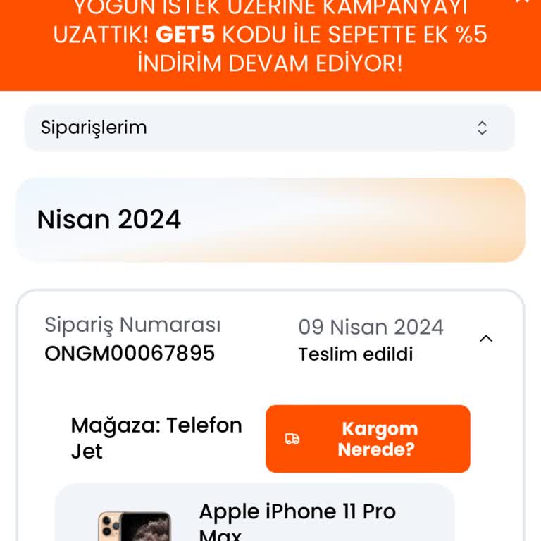 Getmobil Telefon Arızası Ve Çözüm Sunulmaması.