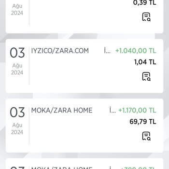 Zara Ürün İadesi Beklemede