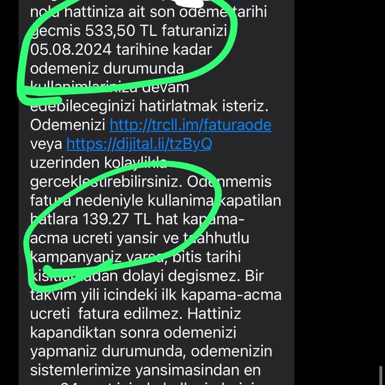 Turkcell 15 Yıllık Platinum Üyesine Yetersiz Fatura Hatırlatması Ve Haksız Hat Kapatma Ücreti