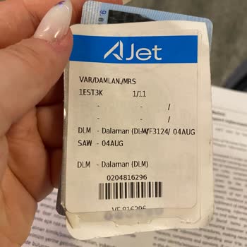 AJet (Anadolu Jet) Valiz Kaybı Ve Hizmet Eksikliği Nedeniyle Mağduriyet