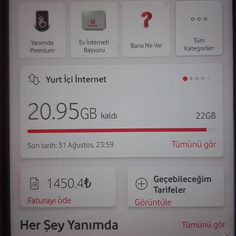 Vodafone Fatura Şoku: Durdurma Özelliği Sorunu