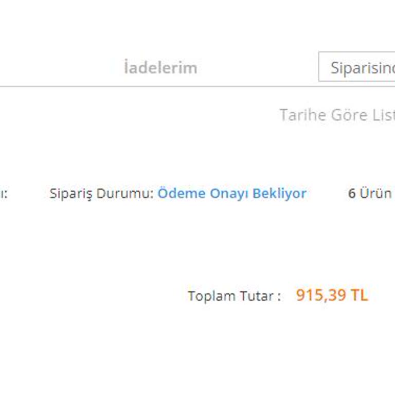 Avansas Tam Bir Pişmanlık.