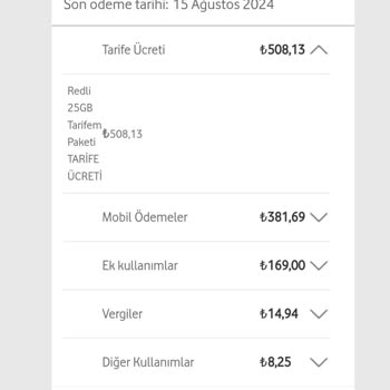 Vodafone Fatura Şoku: Taahhüt Bitimi Bildirilmeden Fiyat Artışı Ve Karmaşık Fatura Detayları