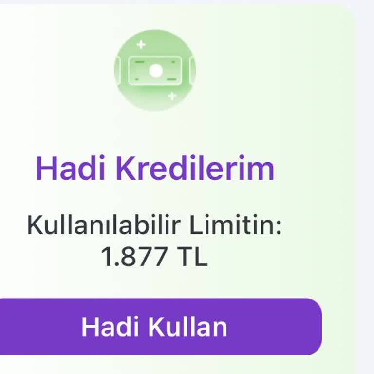 Hadi - TOMBANK A101 Kredi Limiti Belirleme Sorunu