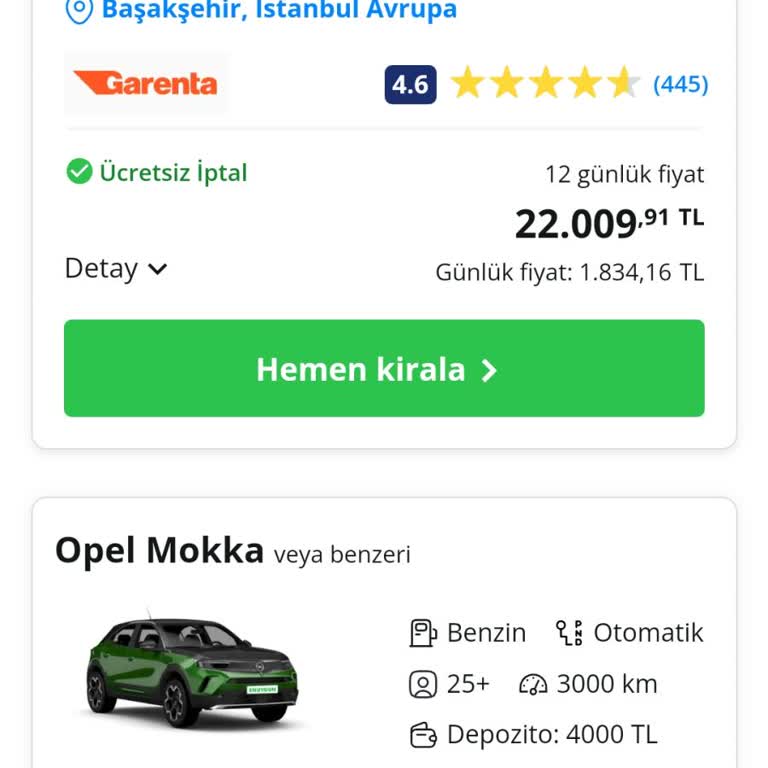 Enuygun.com Yanıltıcı Araç Seçenekleri Ve Ekstra Ücretler!