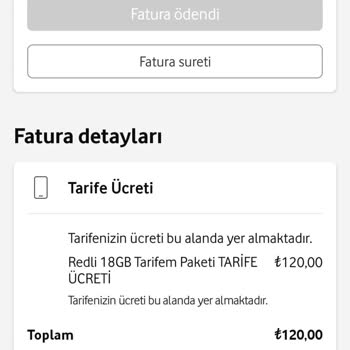 Vodafone Sözleşme Süresi Dolmadan İzinsiz Fiyat Artışı Ve Yetersiz Müşteri Hizmetleri
