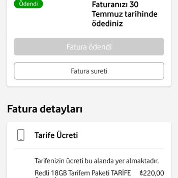 Vodafone Sözleşme Süresi Dolmadan İzinsiz Fiyat Artışı Ve Yetersiz Müşteri Hizmetleri