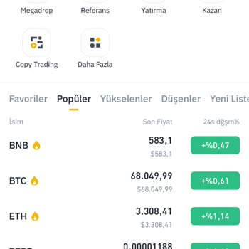 Binance İşlemlerinde Tutarsızlık Ve Haksız Zarar